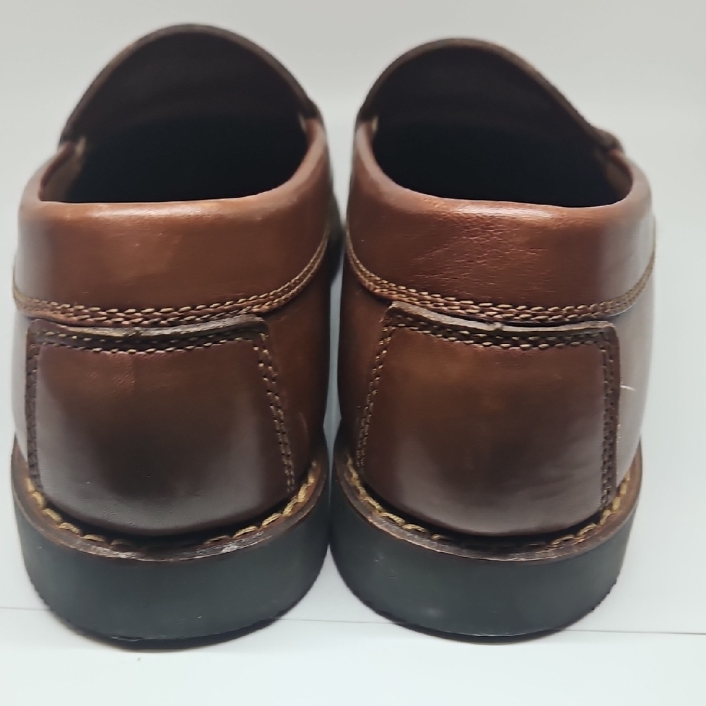 Polo by Ralph Lauren Brown Leather Slip-On Loafers V Good 10D - Picture 5 of 6
